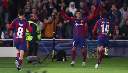 足彩比分直播-双若昂真乃哈维救星，巴萨2年后终迎小组出线